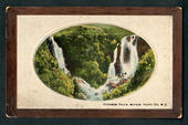 Coloured postcard of Runanga Falls Napier Taupo Road. - 46792 - Postcard