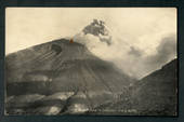 Real Photograph by Radcliffe of Mt Ngauruhoe in Eruption. - 46807 - Postcard