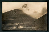 Real Photograph by Radcliffe of Mt Ngauruhoe in Eruption. - 46808 - Postcard