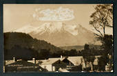 Real Photograph of Mt Ruapehu from Ohakune. - 46823 - Postcard