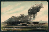 Coloured Postcard by Winkelmann of Mt Ngauruhoe from Tokaanu Road. - 46833 - Postcard
