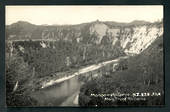 Real Photograph by Radcliffe of Mangaweka Gorge. - 46878 - Postcard