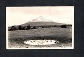 Real Photograph by Teeds of Mt Egmont from the farms near Dawson Falls. - 46951 - Postcard
