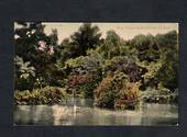 Coloured postcard of New Plymouth Recreation Grounds. - 46952 - Postcard