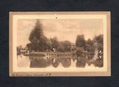 Sepia Postcard of The Gardens Ngaire. - 46987 - Postcard