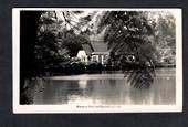 Real Photograph by A B Hurst & Son of Pukekura Park New Plymouth. - 47039 - Postcard