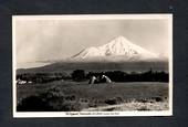 Real Photograph by A B Hurst & Son of Mt Egmont. - 47040 - Postcard