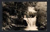 Real Photograph by Radcliffe of The Recreation Grounds New Plymouth. Waterfall. - 47058 - Postcard