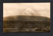 Real Photograph by Radcliffe of Mt Egmont. - 47080 - Postcard