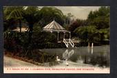 Coloured postcard. A charming nook Recreation Ground New Plymouth. - 47093 - Postcard