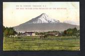 Coloured Postcard by Muir & Moodie of Mt Egmont. - 47095 - Postcard