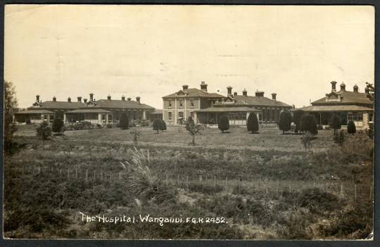 WANGANUI The Hospital. Real Photograph by Radcliffe. - 47108 - Postcard