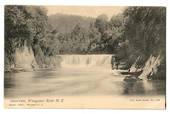 Postcard of Ohura Falls Wanganui River. - 47116 - Postcard