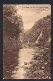 Real Photograph by Denton of Wanganui River. - 47143 - Postcard