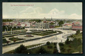 Coloured postcard of The Square Palmerston North. - 47211 - Postcard