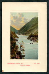 Coloured postcard by Denton of Manawatu Gorge. - 47247 - Postcard