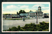 Coloured postcard of The Square Fielding. - 47250 - Postcard