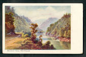 Art card of Manawatu Gorge. - 47275 - Postcard