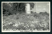 Real Photograph by N S Seaward of the Levin Memorial. - 47304 - Postcard