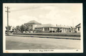 Real Photograph by A B Hurst & Son of Horowhenua College Levin. - 47312 - Postcard