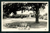 Real Photograph by A B Hurst & Son of The Gardens Levin. - 47313 - Postcard