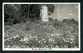 Real Photograph by N S Seaward of Levin Memorial. - 47316 - Postcard