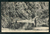 Postcard. Rainbow Trout Fishing Waikanae River. - 47320 - Postcard