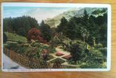 Coloured postcard of Botanical Gardens Wellington. - 47332 - Postcard
