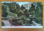 Coloured postcard of a Scene in the Botanical Gardens Wellington. - 47338 - Postcard