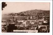 Real Photograph of of Wellington from The Terrace. Sent from 96 Clyde Quay in 1912 to Guildford Surrey. - 47437 - Postcard