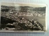 Real Photograph by A B Hurst & Son of Wellington from Mt Victoria. - 47455 - Postcard