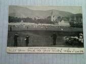 Sepia Postcard of Government Buildings Wellington. Crease in one corner. - 47459 - Postcard