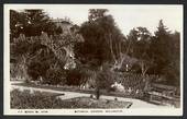Real Photograph of Botannical Gardens Wellington. - 47469 - Postcard