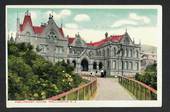 Coloured postcard of Parliament House Wellington. - 47484 - Postcard