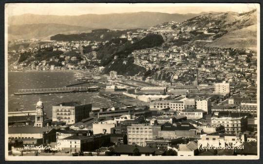 WELLINGTON Real Photograph  Posted to England on the S S Monterey. - 47487 - Postcard