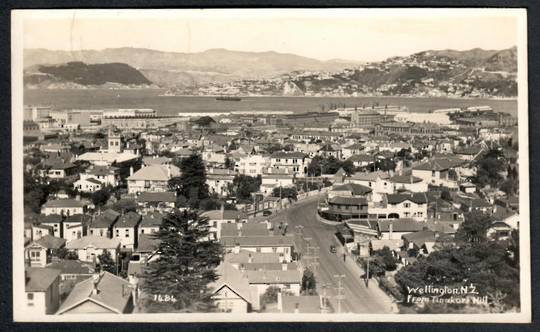 WELLINGTON from Tinakori Hills. Real Photograph. - 47528 - Postcard