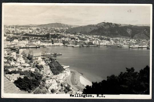 WELLINGTON HARBOUR Real Photograph by N S Seaward - 47529 - Postcard