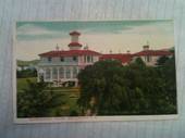 Coloured postcard of Government House Wellington. - 47665 - PcardFine
