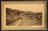 Sepia postcard of Basin Reserve Wellington. - 47696 - Postcard