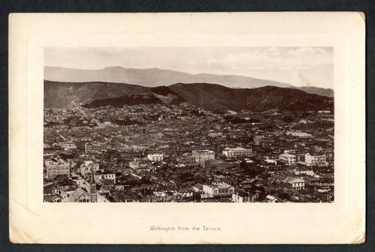 WELLINGTON from The Terrace. Real Photograph - 47710 - Postcard