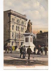 Coloured postcard of Queens Wharf Wellington. - 47712 - Postcard