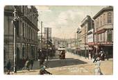 Postcard of Manners Street Wellington looking east. - 47754 - Postcard
