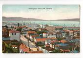 Coloured postcard of Wellington from The Terrace. - 47786 - Postcard