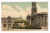 Coloured postcard of Town Hall Wellington. - 47804 - Postcard