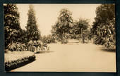 Real Photograph of The Park Masterton. - 47858 - Postcard
