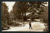 Real Photograph. In the Park Masterton. - 47859 - Postcard