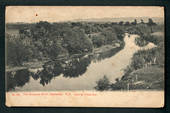 Early Undivided Postcard of Waipoua River Masterton. Affected by rust. - 47864 - Postcard