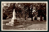 Real Photograph.  In the Park Masterton. - 47868 - Postcard