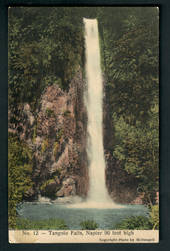 Coloured postcard of Tangoio Falls. - 47922 - Postcard