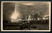 Real Photograph by A B Hurst & Son of Marine Parade at Night. - 47954 - Postcard